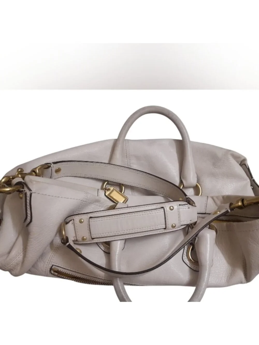 Coach Vintage Y2K Madison Leather Julienne Shoulder Tote Bag